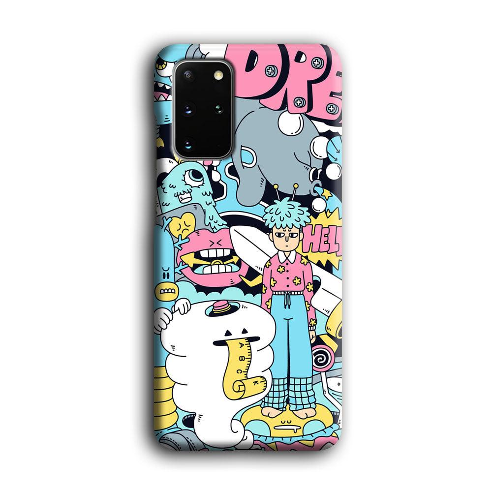 Doodle Dreams Samsung Galaxy S20 Plus Case-Oxvistore