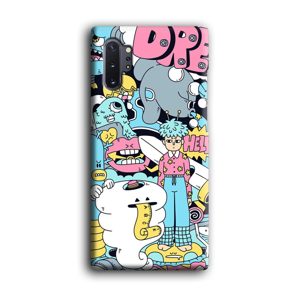 Doodle Dreams Samsung Galaxy Note 10 Plus Case-Oxvistore