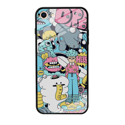 Doodle Dreams iPhone 8 Case-Oxvistore