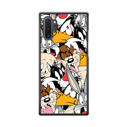 Doodle Looney Tunes Stars Samsung Galaxy Note 10 Plus Case-Oxvistore