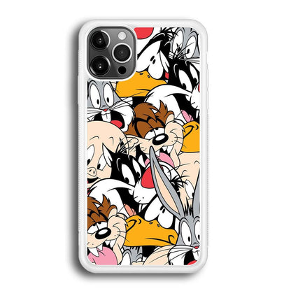 Doodle Looney Tunes Stars iPhone 12 Pro Max Case-Oxvistore