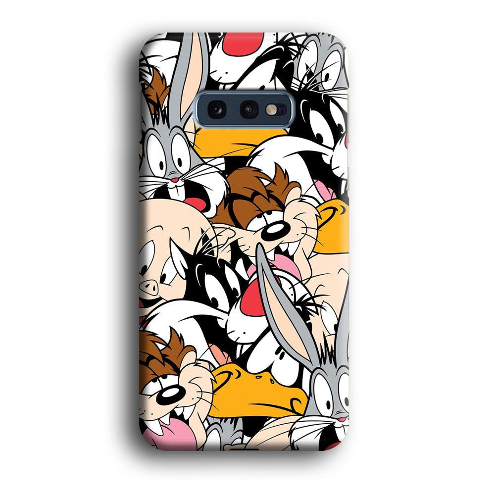 Doodle Looney Tunes Stars Samsung Galaxy S10E Case-Oxvistore