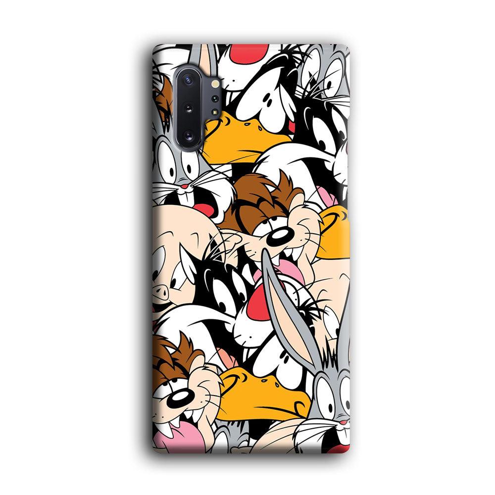 Doodle Looney Tunes Stars Samsung Galaxy Note 10 Plus Case-Oxvistore