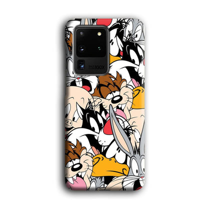 Doodle Looney Tunes Stars Samsung Galaxy S20 Ultra Case-Oxvistore