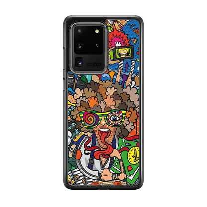 Doodle Olimpyc Sport Samsung Galaxy S20 Ultra Case-Oxvistore