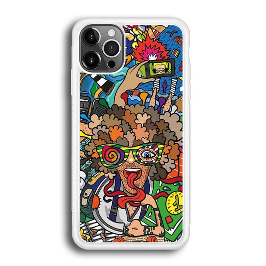 Doodle Olimpyc Sport iPhone 12 Pro Case-Oxvistore