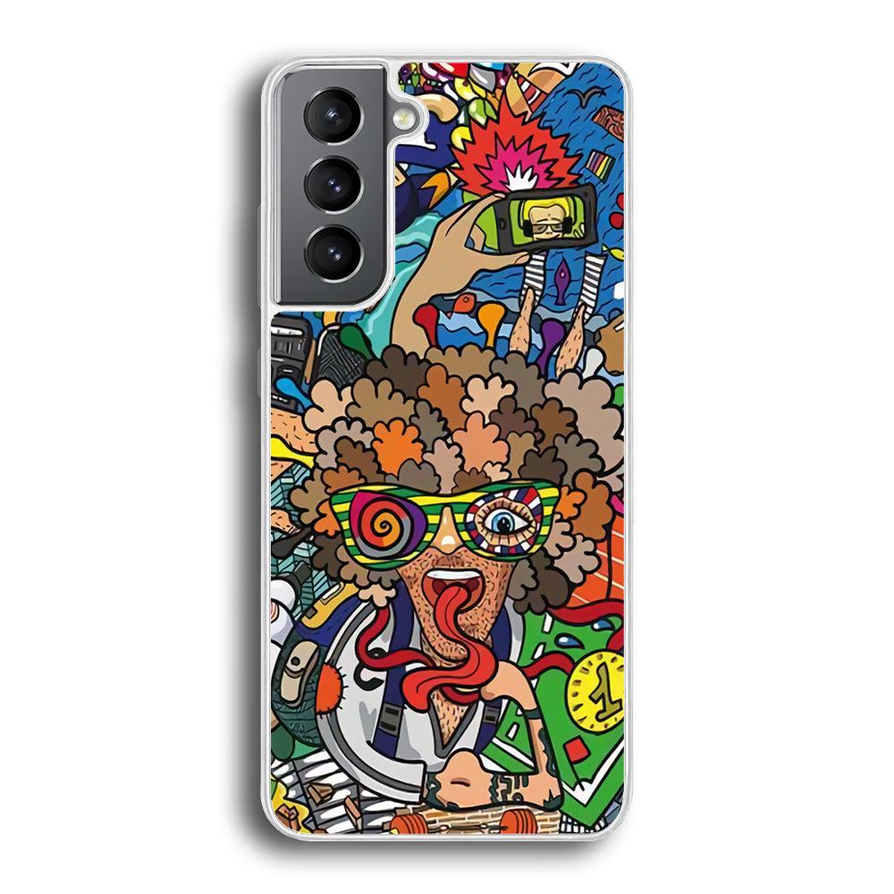 Doodle Olimpyc Sport Samsung Galaxy S21 Plus Case-Oxvistore