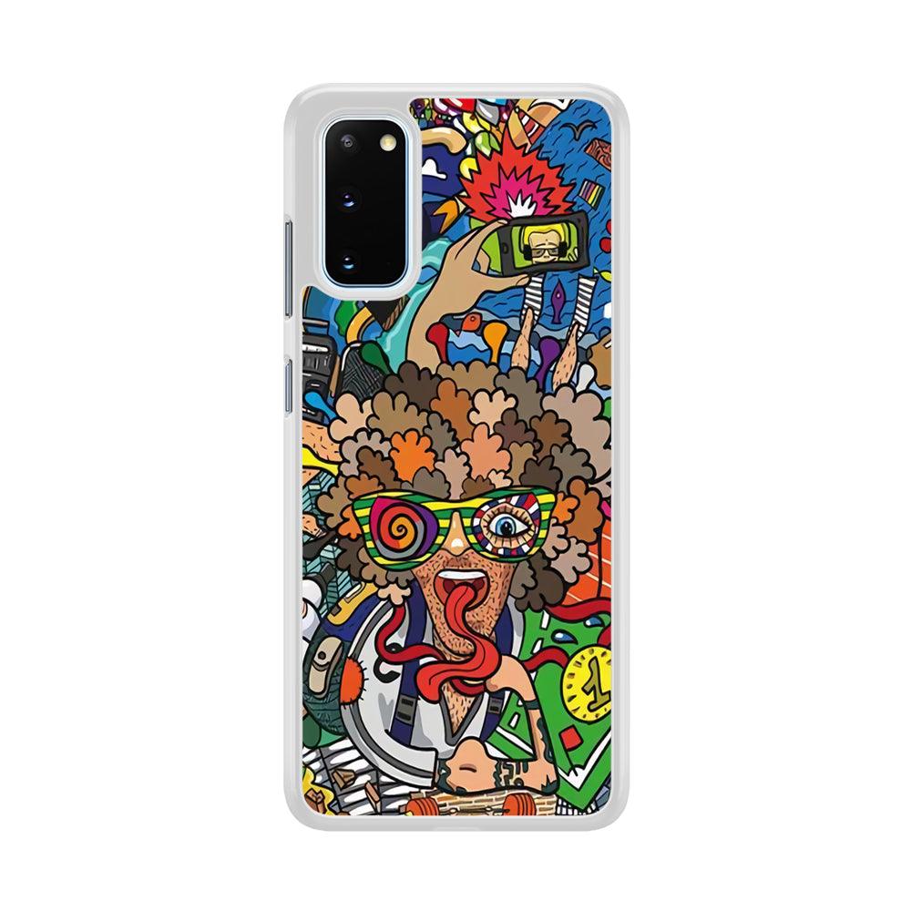 Doodle Olimpyc Sport Samsung Galaxy S20 Case-Oxvistore