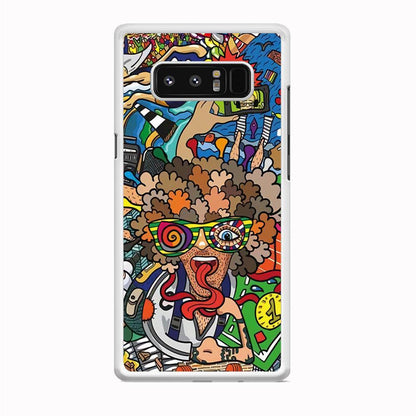 Doodle Olimpyc Sport Samsung Galaxy Note 8 Case-Oxvistore