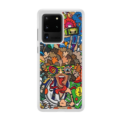 Doodle Olimpyc Sport Samsung Galaxy S20 Ultra Case-Oxvistore