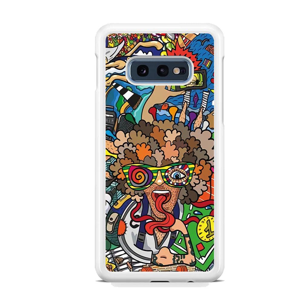 Doodle Olimpyc Sport Samsung Galaxy S10E Case-Oxvistore