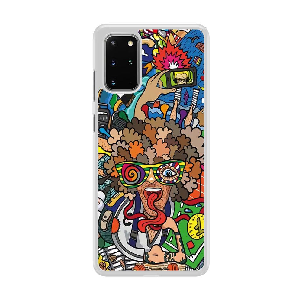 Doodle Olimpyc Sport Samsung Galaxy S20 Plus Case-Oxvistore