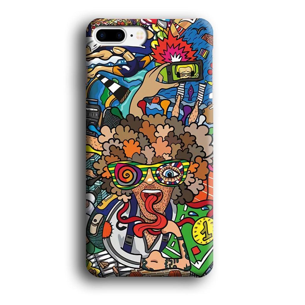 Doodle Olimpyc Sport iPhone 8 Plus Case-Oxvistore