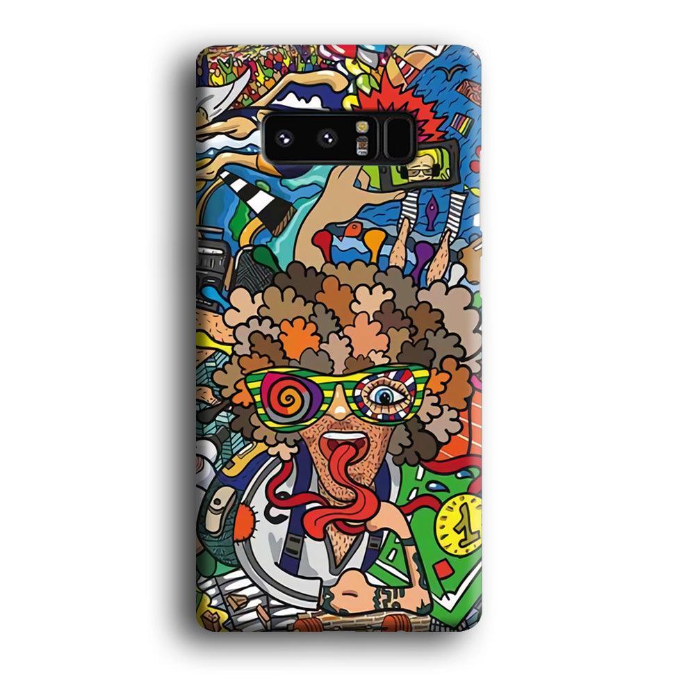 Doodle Olimpyc Sport Samsung Galaxy Note 8 Case-Oxvistore