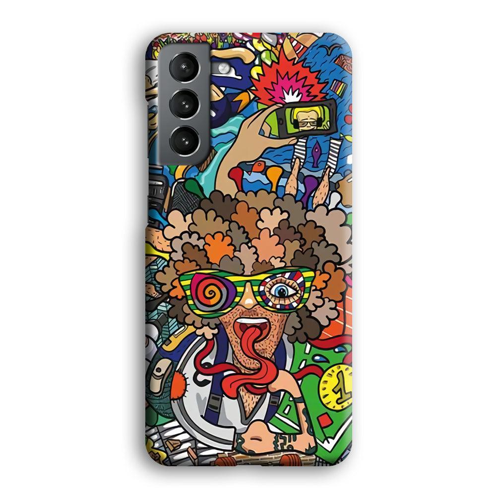 Doodle Olimpyc Sport Samsung Galaxy S21 Plus Case-Oxvistore