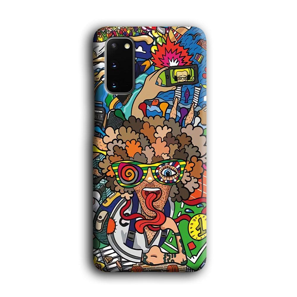 Doodle Olimpyc Sport Samsung Galaxy S20 Case-Oxvistore