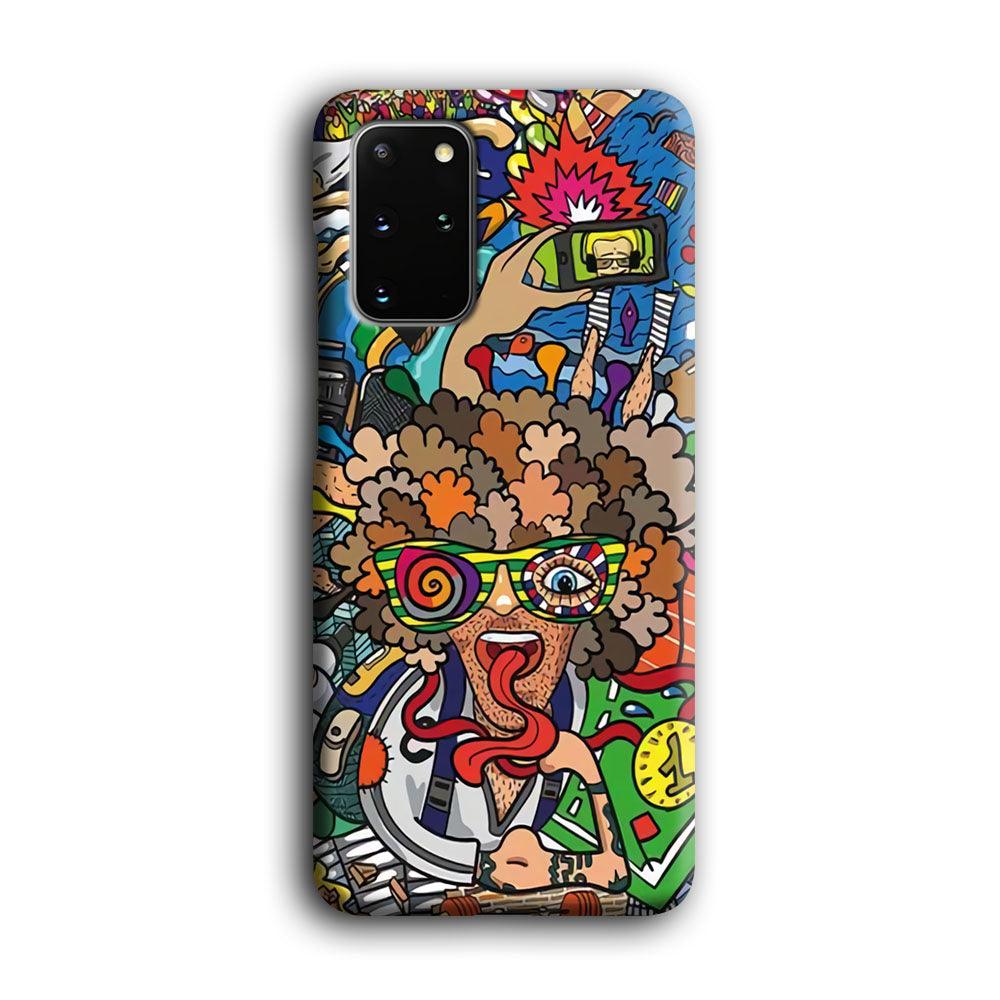 Doodle Olimpyc Sport Samsung Galaxy S20 Plus Case-Oxvistore