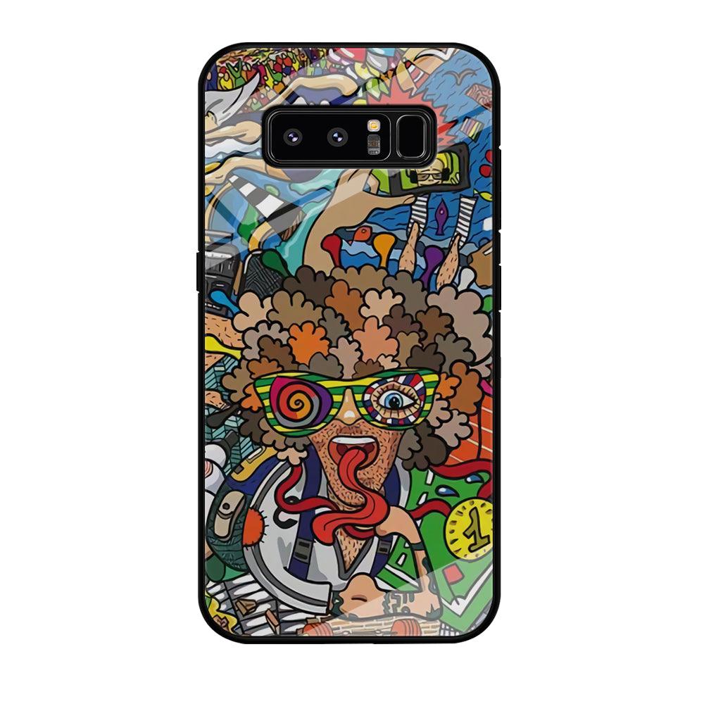 Doodle Olimpyc Sport Samsung Galaxy Note 8 Case-Oxvistore