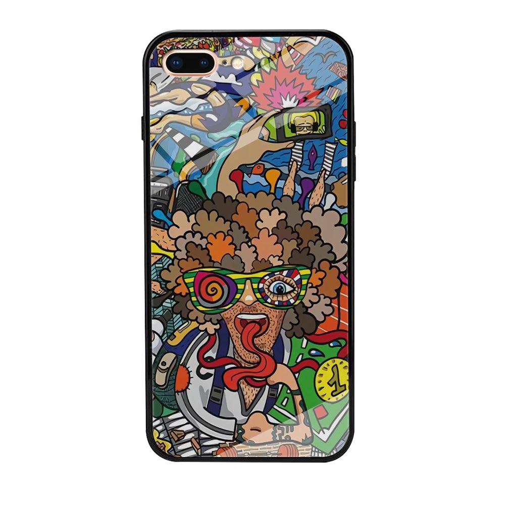 Doodle Olimpyc Sport iPhone 8 Plus Case-Oxvistore