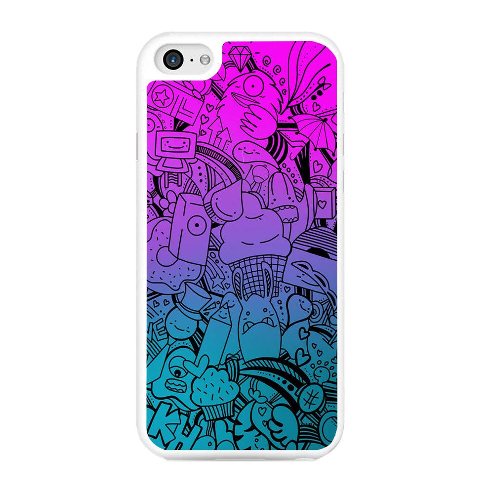 Doodle Twilight Cartoon iPhone 6 | 6s Case-Oxvistore