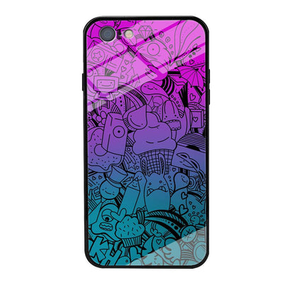 Doodle Twilight Cartoon iPhone 6 Plus | 6s Plus Case-Oxvistore