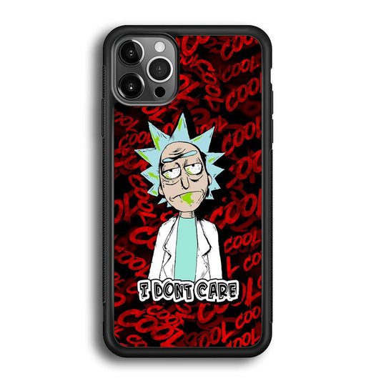 Dr Sanchez Stay Cool and Don't Care iPhone 12 Pro Max Case-Rubber White (2D Case)-Oxvistore