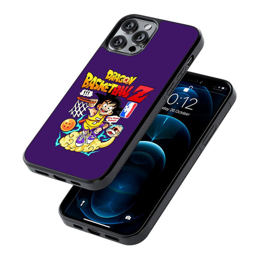 Dragon Ball Goku NBA 2D Rubber Phone Case-Oxvistore