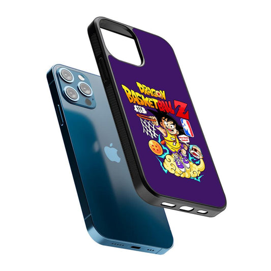 Dragon Ball Goku NBA 2D Rubber Phone Case-Oxvistore