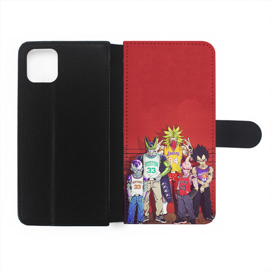 Dragon Ball NBA Style Flip Wallet Phone Case