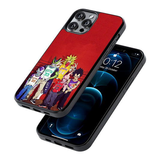 Dragon Ball NBA Style 2D Rubber Phone Case-Oxvistore