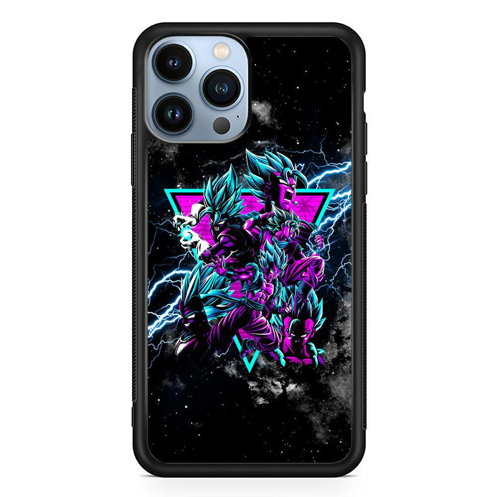 Dragon Ball Triangle of Force iPhone 14 Pro Max Case-Oxvistore