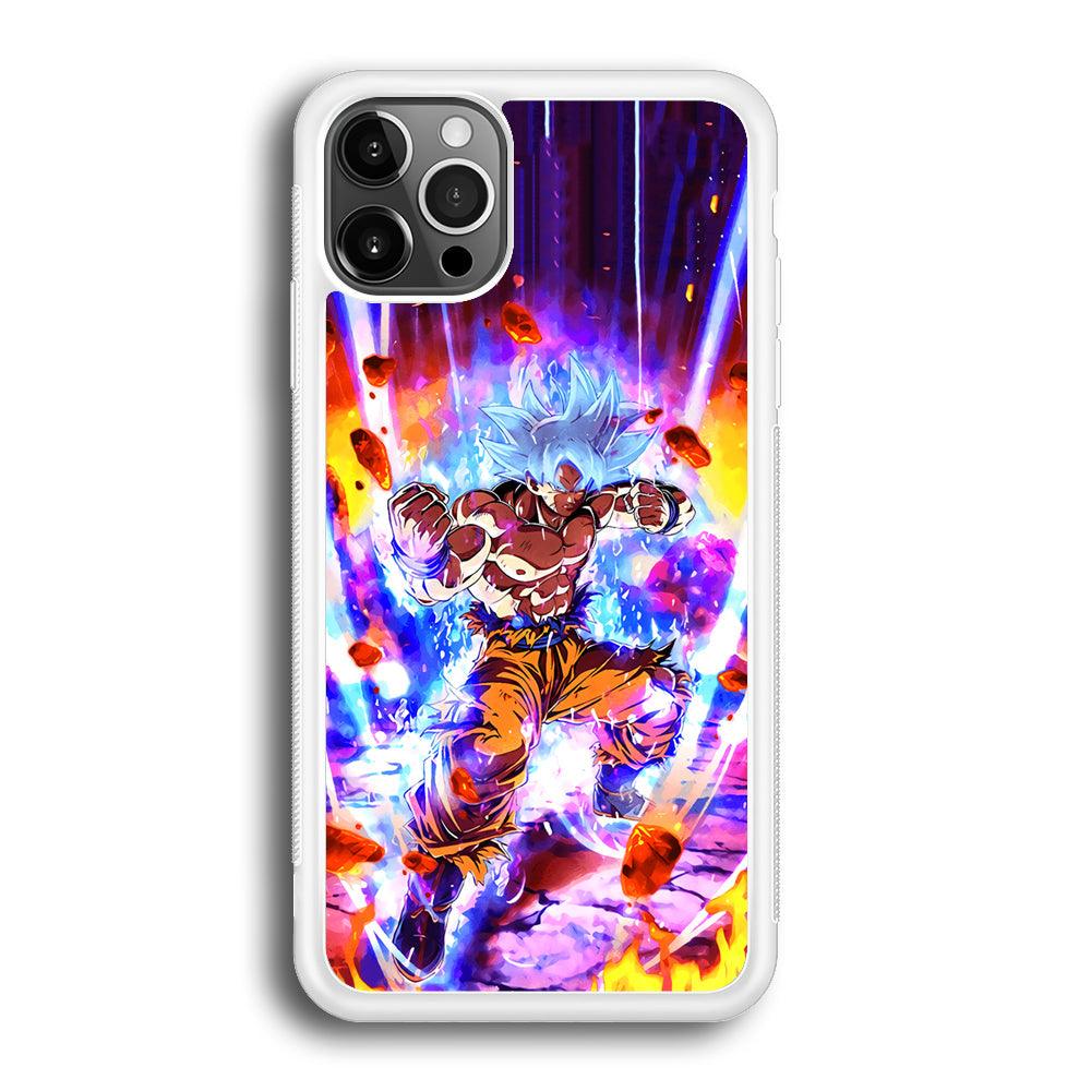 Dragon Ball Z Break The Ground iPhone 12 Pro Case-Oxvistore