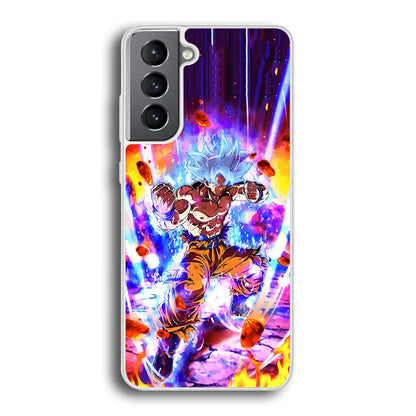 Dragon Ball Z Break The Ground Samsung Galaxy S21 Plus Case-Oxvistore