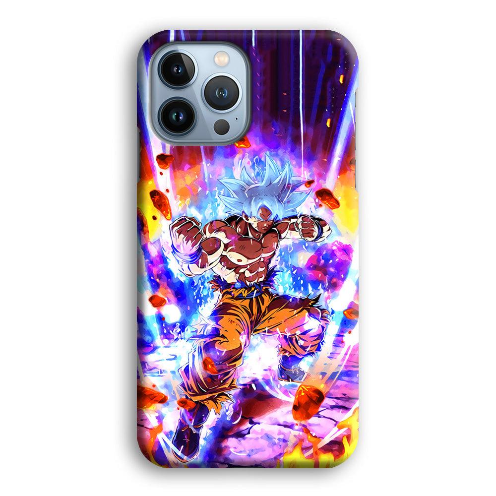 Dragon Ball Z Break The Ground iPhone 15 Pro Case-Oxvistore