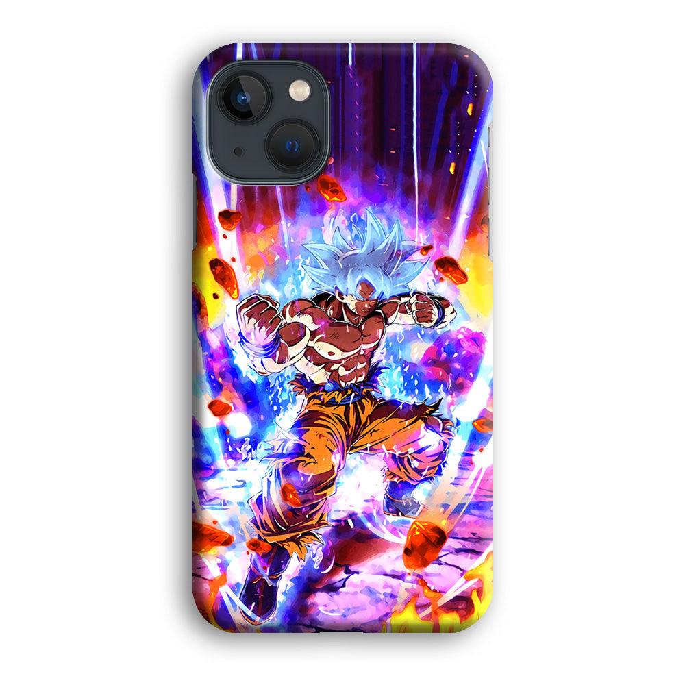 Dragon Ball Z Break The Ground iPhone 15 Plus Case-Oxvistore