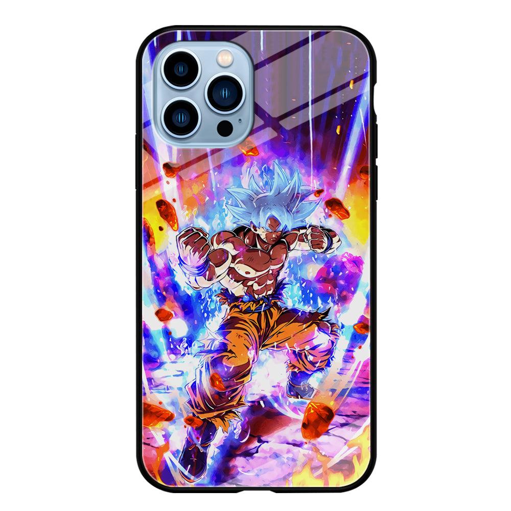 Dragon Ball Z Break The Ground iPhone 14 Pro Max Case-Oxvistore