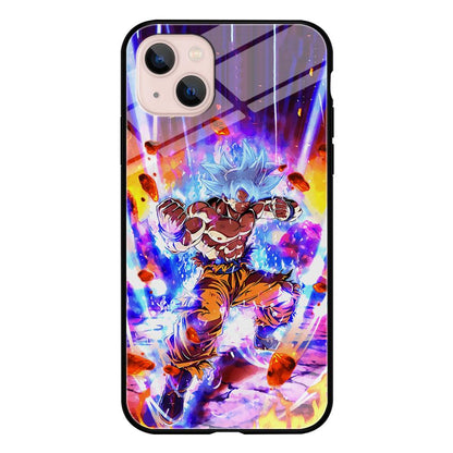 Dragon Ball Z Break The Ground iPhone 15 Plus Case-Oxvistore