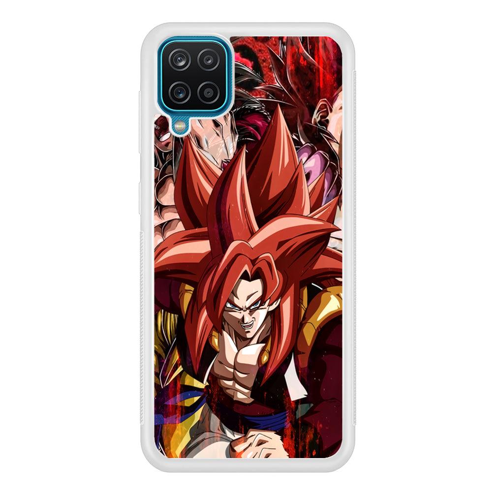 Dragon Ball Z Go Ahead and Fight Samsung Galaxy A12 Case-Oxvistore