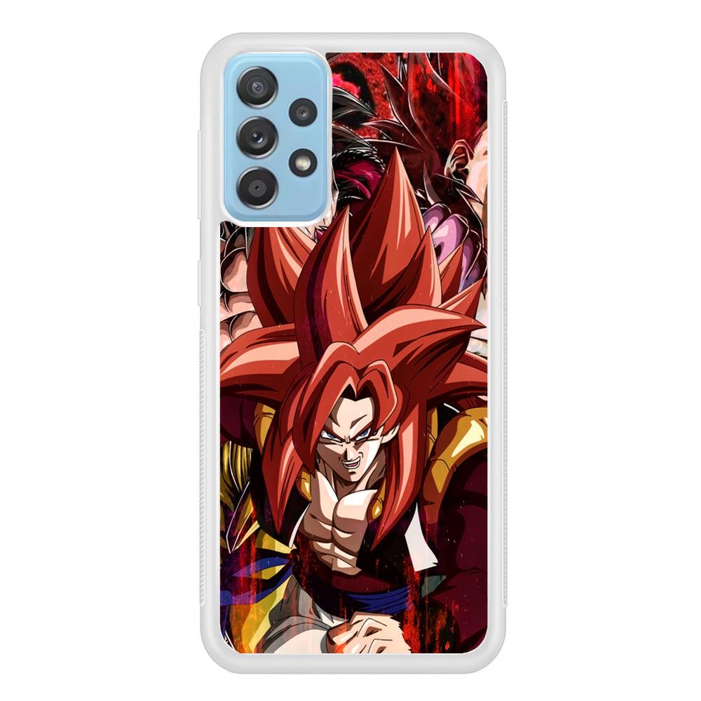 Dragon Ball Z Go Ahead and Fight Samsung Galaxy A52 Case-Oxvistore