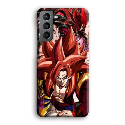 Dragon Ball Z Go Ahead and Fight Samsung Galaxy S21 Case-Oxvistore