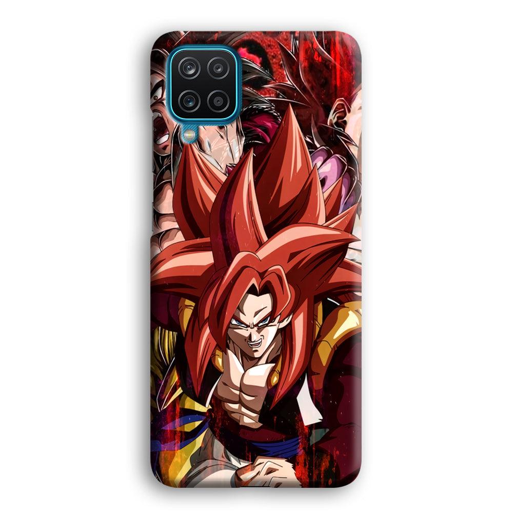 Dragon Ball Z Go Ahead and Fight Samsung Galaxy A12 Case-Oxvistore