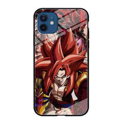 Dragon Ball Z Go Ahead and Fight iPhone 12 Case-Oxvistore