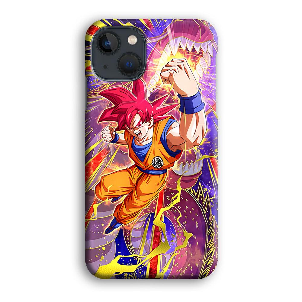 Dragon Ball Z God of Saiyan iPhone 13 Case-Oxvistore