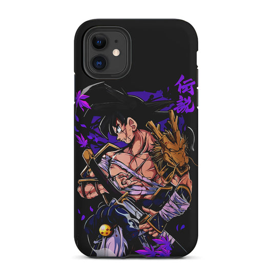 Dragon Ball Z Goku Samurai 2 in 1 Tough Phone Case