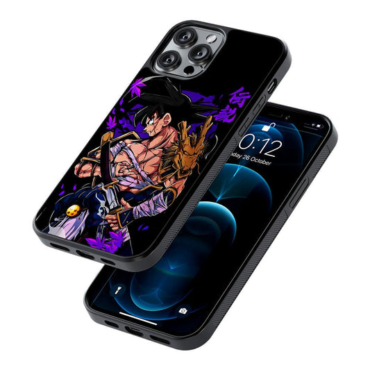 Dragon Ball Z Goku Samurai 2D Rubber Phone Case-Oxvistore