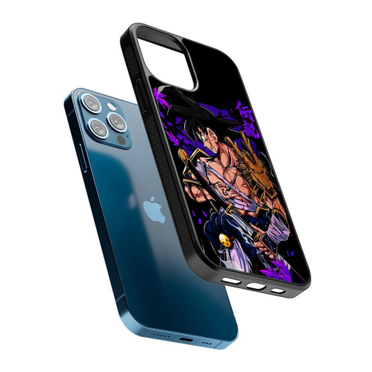 Dragon Ball Z Goku Samurai 2D Rubber Phone Case-Oxvistore