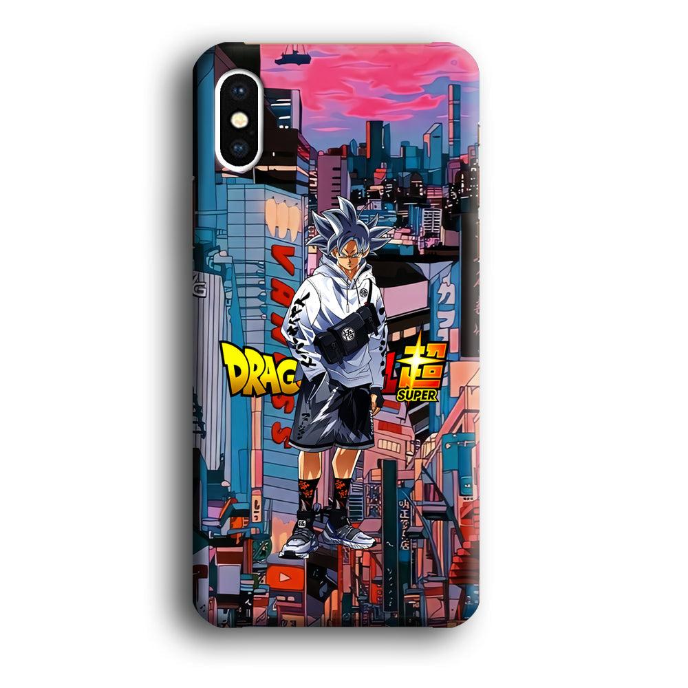 Dragon Ball Z Goku Super Hype iPhone X Case-Oxvistore