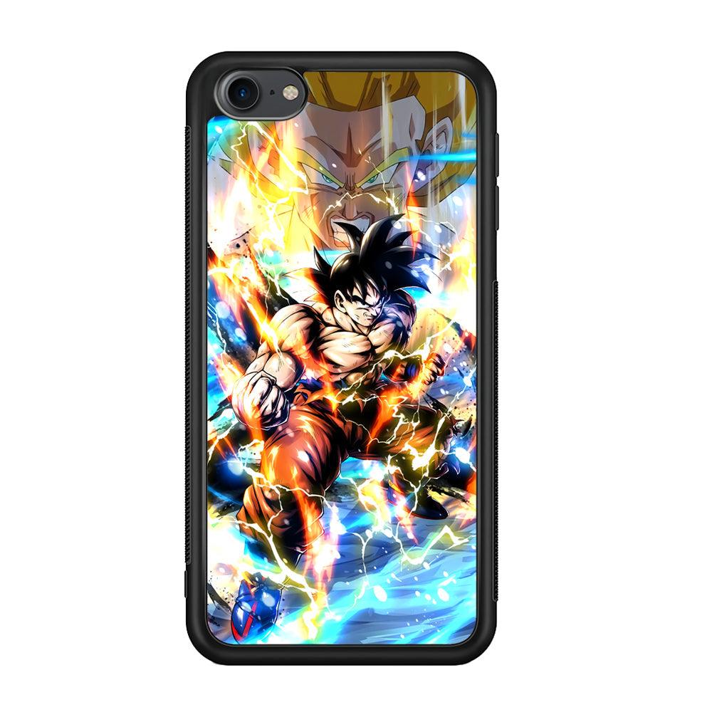 Dragon Ball Z Mighty Muscles iPod Touch 6 Case-Rubber Black (2D Case)-Oxvistore