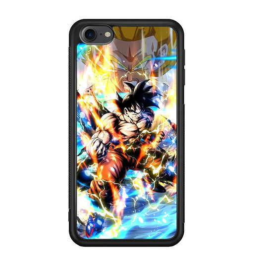 Dragon Ball Z Mighty Muscles iPod Touch 6 Case-Rubber Black (2D Case)-Oxvistore