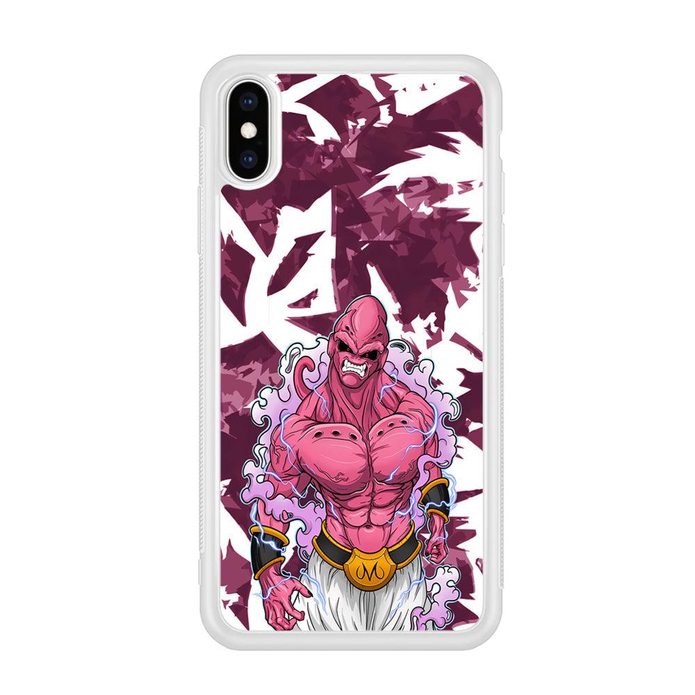 Dragon Ball Z Muscle of Majin Buu iPhone X Case-Oxvistore